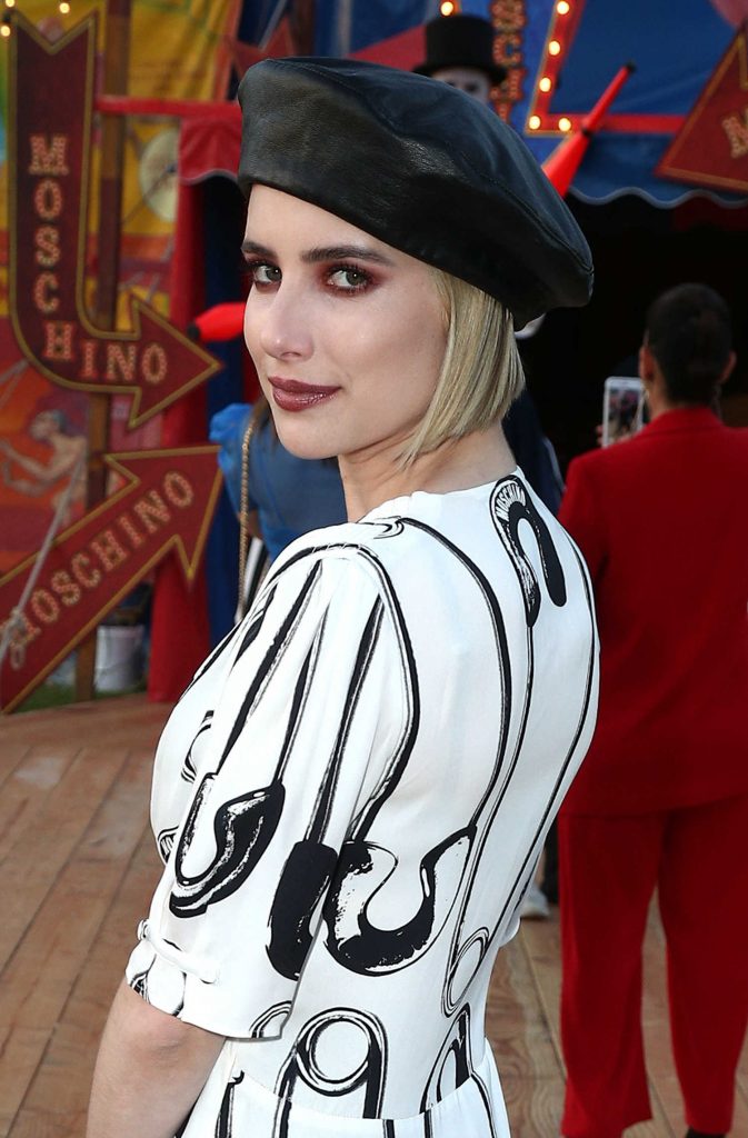 Emma Roberts at the Moschino Resort Collection at Los Angeles Equestrian Center in Burbank-4