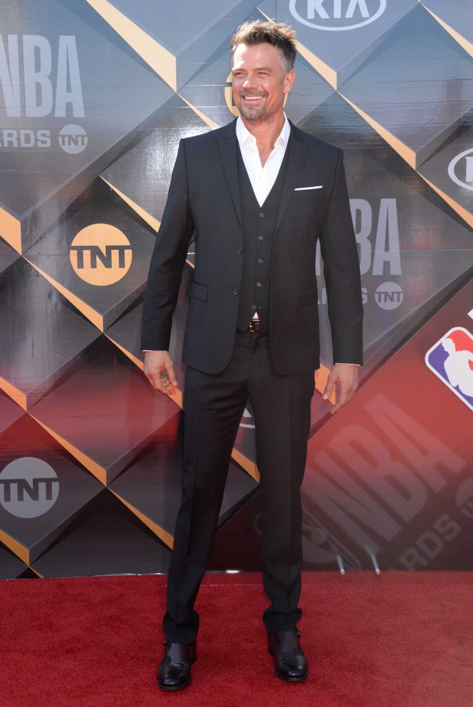 Josh Duhamel at 2018 NBA Awards at Barkar Hangar in Santa Monica-2