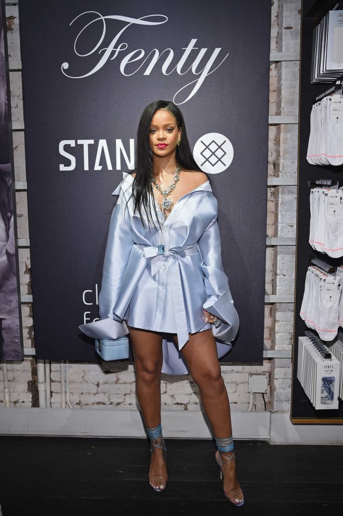 Rihanna at Stance to Raise Money for the Clara Lionel Foundation in New York City-1