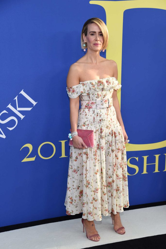 Sarah Paulson at 2018 CFDA Fashion Awards at Brooklyn Museum in New York City-2
