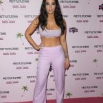 Tulisa Contostavlos at PrettyLittleThing x Maya Jama Launch Party in London