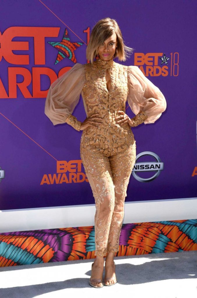 Tyra Banks at 2018 BET Awards in Los Angeles-2