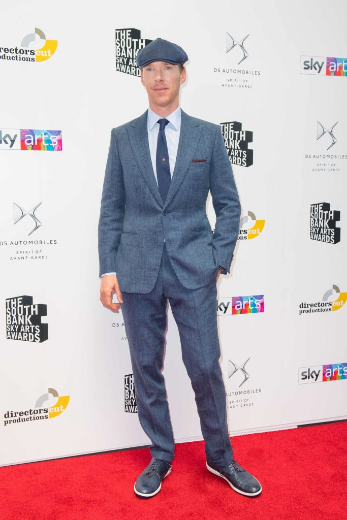 Benedict Cumberbatch Arrives at the South Bank Sky Arts Awards at the Savoy Hotel in London-1