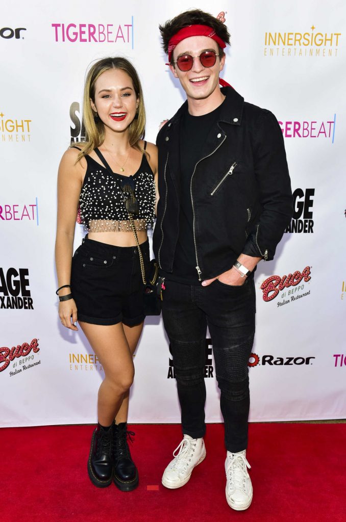 Brec Bassinger Attends the Sage Launch Party Co-Hosted by Tiger Beat at El Rey Theatre in LA-2