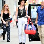 Cara Delevingne in White Jeans Out Shopping in New York City