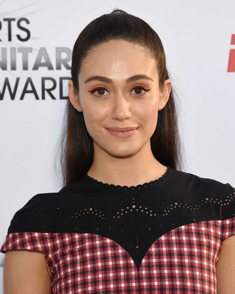 Emmy Rossum at the 4th Annual Sports Humanitarian Awards in Los Angeles-5