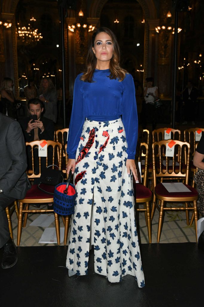 Mandy Moore Attends the Ronald Van Der Kemp Haute Couture Paris Fashion Show in Paris-1