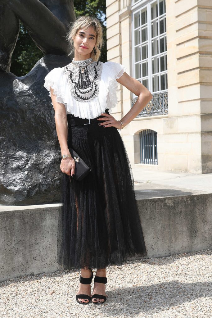 Sofia Boutella Attends 2018 Christian Dior Couture Haute Couture Show in Paris-2