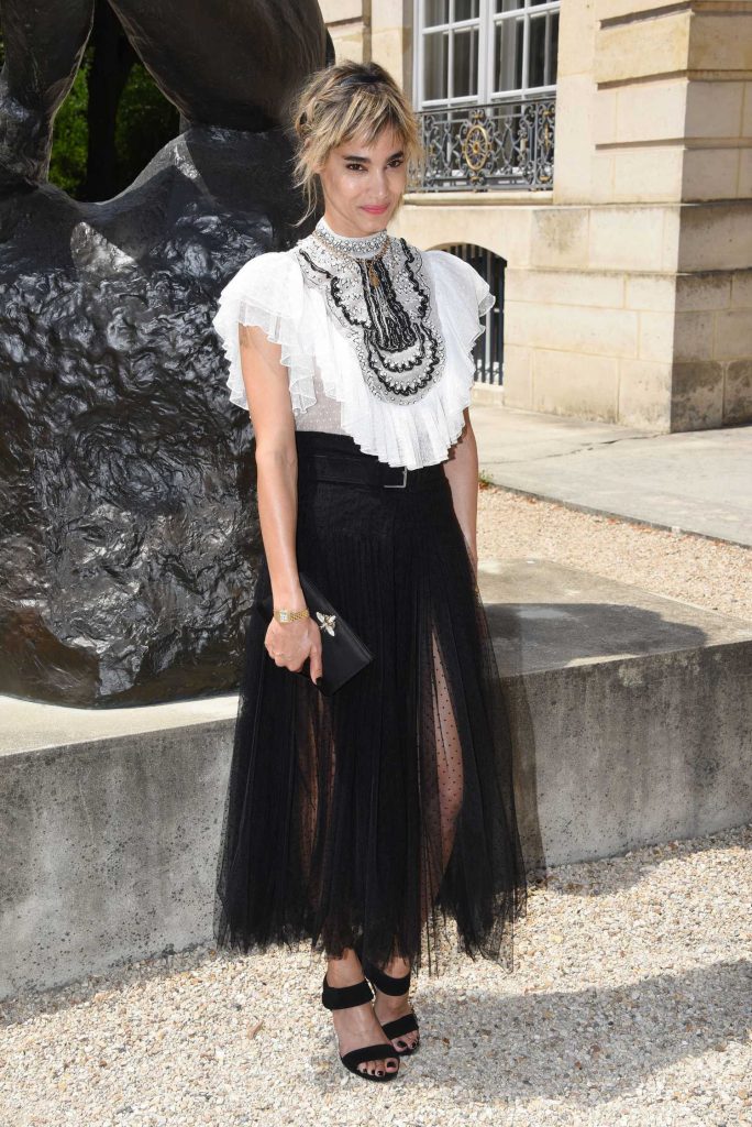 Sofia Boutella Attends 2018 Christian Dior Couture Haute Couture Show in Paris-3