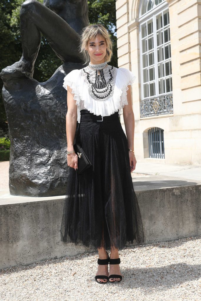 Sofia Boutella Attends 2018 Christian Dior Couture Haute Couture Show in Paris-4
