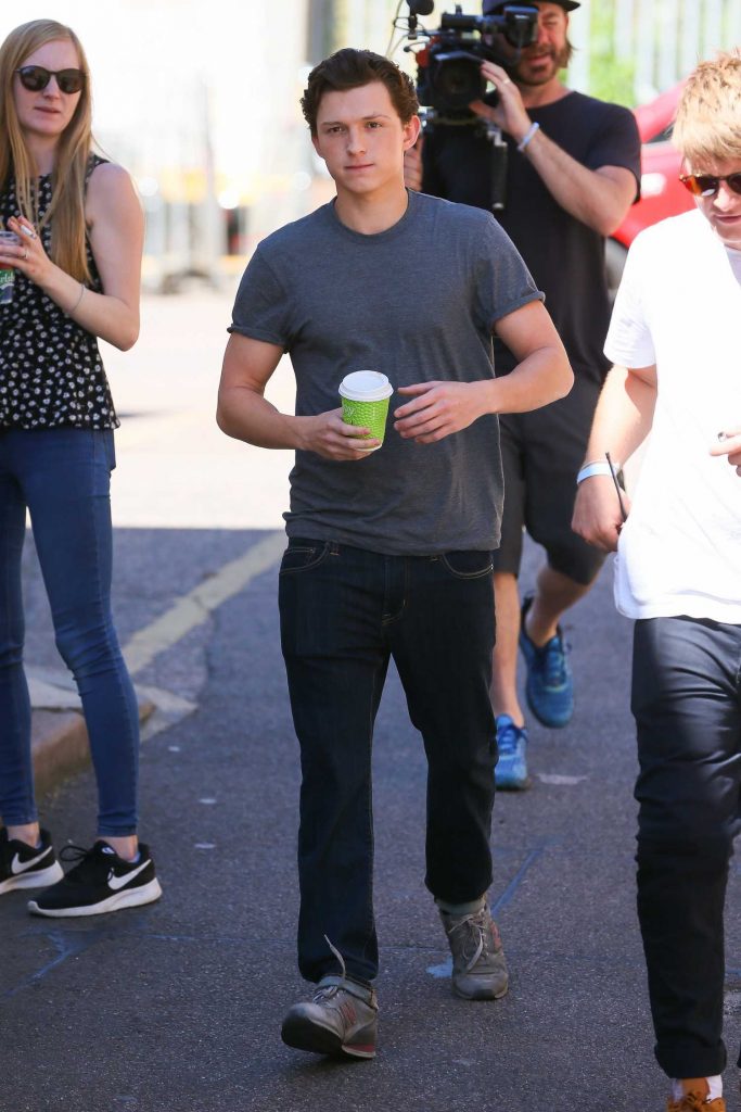 Tom Holland Was Seen Out in Hertfordshire-2