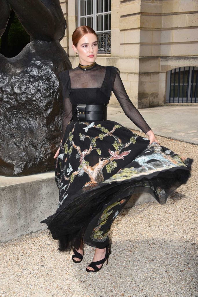 Zoey Deutch Attends 2018 Christian Dior Couture Haute Couture Show in Paris-3