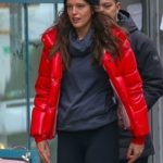 Emily Didonato Does Some Holiday Shopping Out with Her Husband Kyle Peterson in Soho