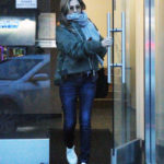 Jennifer Aniston in a Green Jacket Was Seen Out in Beverly Hills