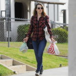 Rachel McAdams in a Plaid Shirt Was Seen Out in Los Angeles