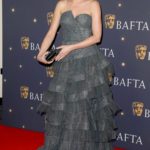 Helen George Attends the BAFTA Film Gala at the Savoy Hotel in London