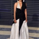 Kat Graham Attends 2019 Vanity Fair Oscar Party in Beverly Hills