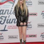 Kim Petras Attends Steven Tyler’s Grammy Awards Viewing Party in Hollywood