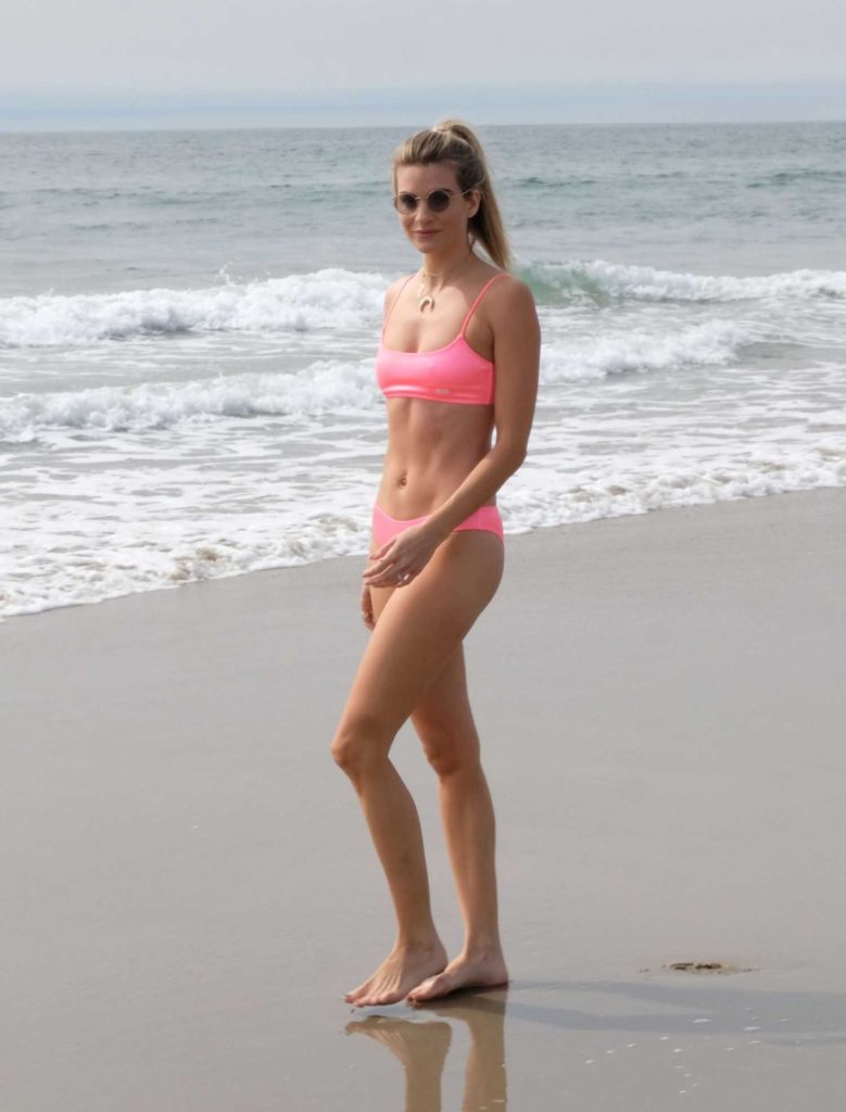 Rachel McCord in a Pink Bikini