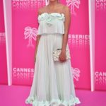 Jessica Lucas Attends the Pink Carpet During the 2nd Canneseries in Cannes 04/09/2019