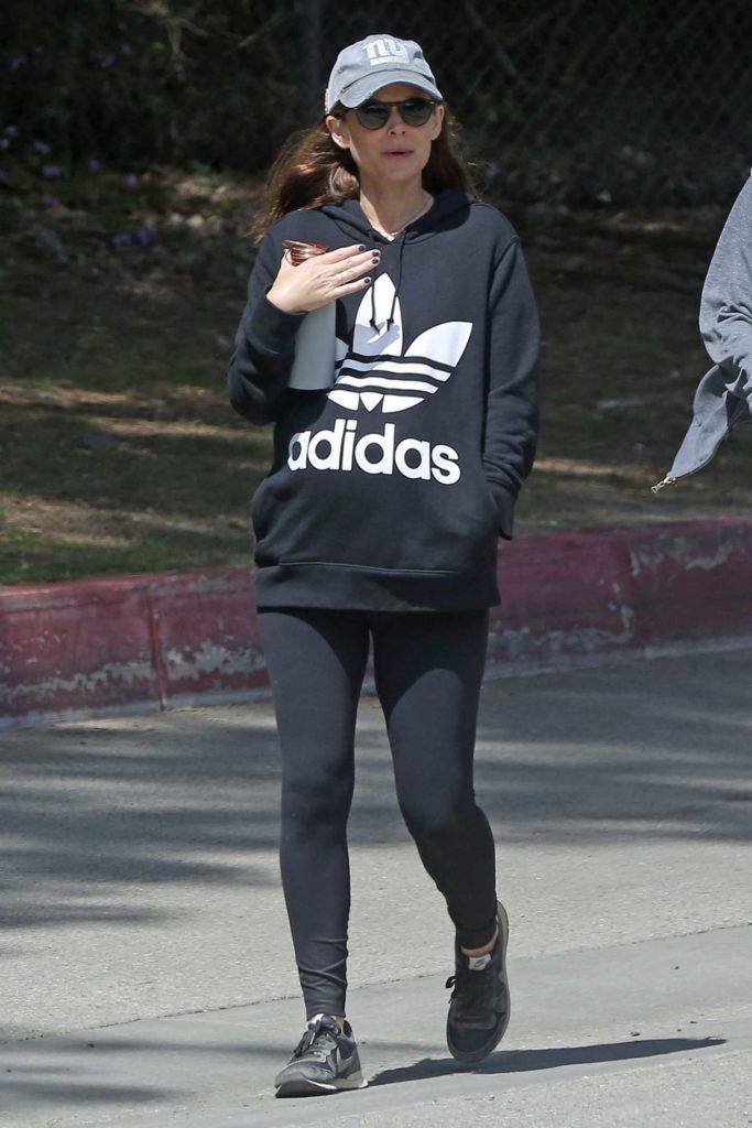 Kate Mara in a Black Adidas Hoody