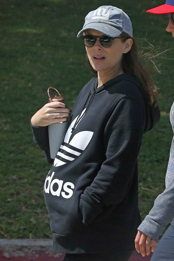 Kate Mara in a Black Adidas Hoody