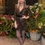Laura Whitmore Attends the Ivy Manchester Roof Top Re-launching a Circus Party in Manchester