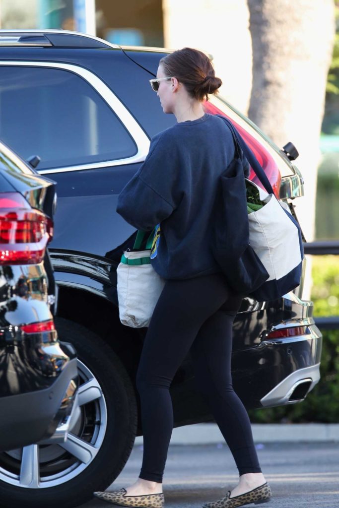 Rooney Mara in a Black Sweatshirt