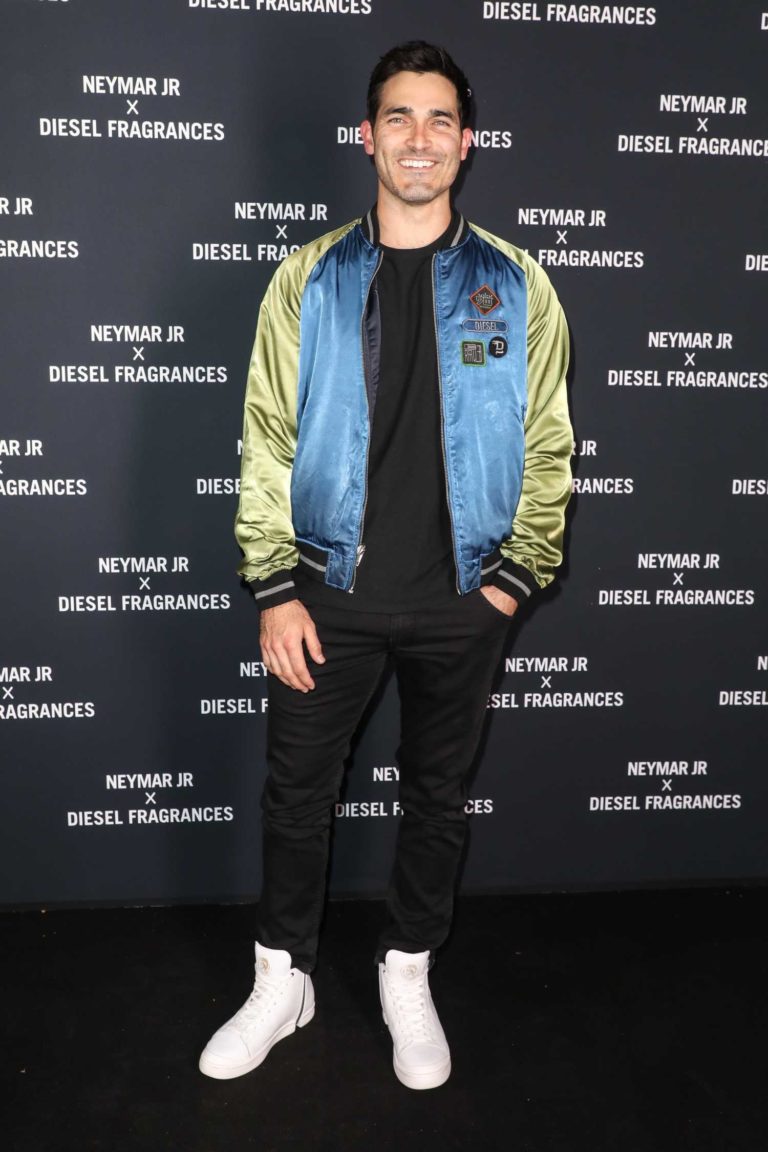 Tyler Hoechlin Attends Diesel Spirit of the Brave Perfume Launch Party