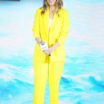 Chloe Bennet Attends Abominable Press Conference in Shanghai