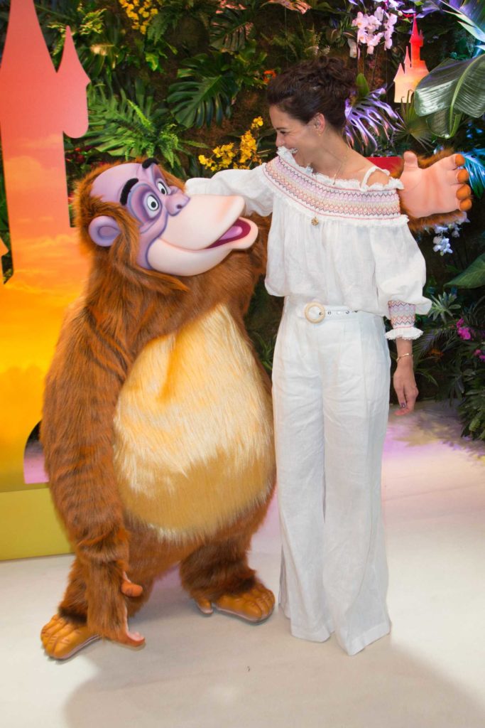 Attends Jungle Book Jive Photocall During The Lion King Festival Event at Disneyland in Paris 06/29/2019
