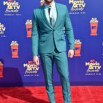 Zachary Levi Attends 2019 MTV Movie and TV Awards at Barker Hangar in Santa Monica