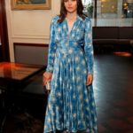 Felicity Jones Attends the MOVINGLOVE Dinner at Screen on the Green in London