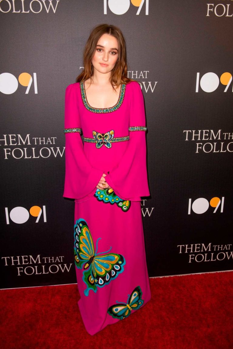 Kaitlyn Dever Attends Them That Follow Premiere in Los Angeles – Celeb