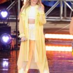 Sabrina Carpenter Performs on ABC’s Good Morning America in Central Park in NYC