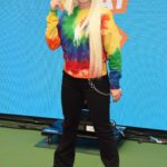 Ava Max Attends Arthur Ashe Kids’ Day in New York City