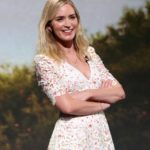 Emily Blunt Attends D23 Expo in Anaheim