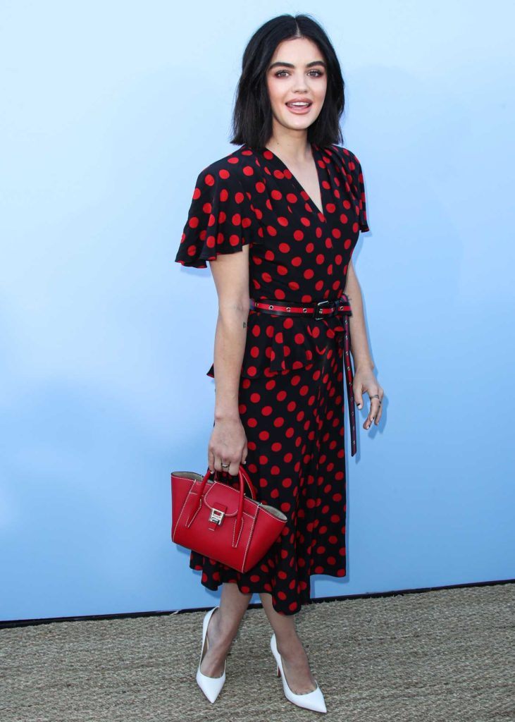 Lucy Hale Attends The Michael Kors Show During New York