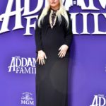Christina Aguilera Attends The Addams Family Premiere at Westfield Century City AMC in LA