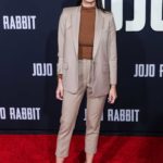 Moran Atias Attends Jojo Rabbit Premiere in Los Angeles