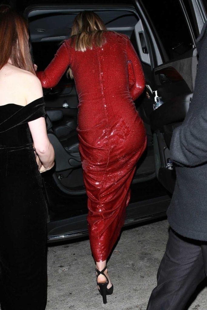 Olivia Wilde in a Red Dress