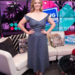 Sasha Pieterse Visits the Young Hollywood Studio in LA