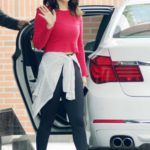 Sunny Leone in a Black Leggings Was Seen Out in Mumbai