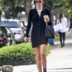 Delilah Belle Hamlin in a Black Boots Was Seen Out in West Hollywood