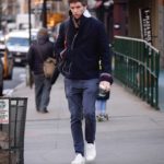 Eddie Redmayne Steps Out for a Coffee in New York City