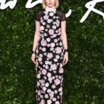Ellie Bamber Attends 2019 Fashion Awards at Royal Albert Hall in London