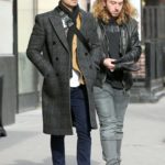 Joe Jonas in a Gray Coat Was Seen Out in New York