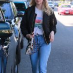 Kate Upton in a Blue Jeans Leaves a Hair Salon in Beverly Hills