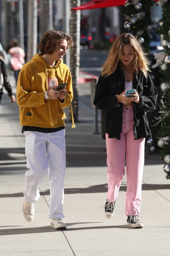 Maddie Ziegler in a Pink Pants