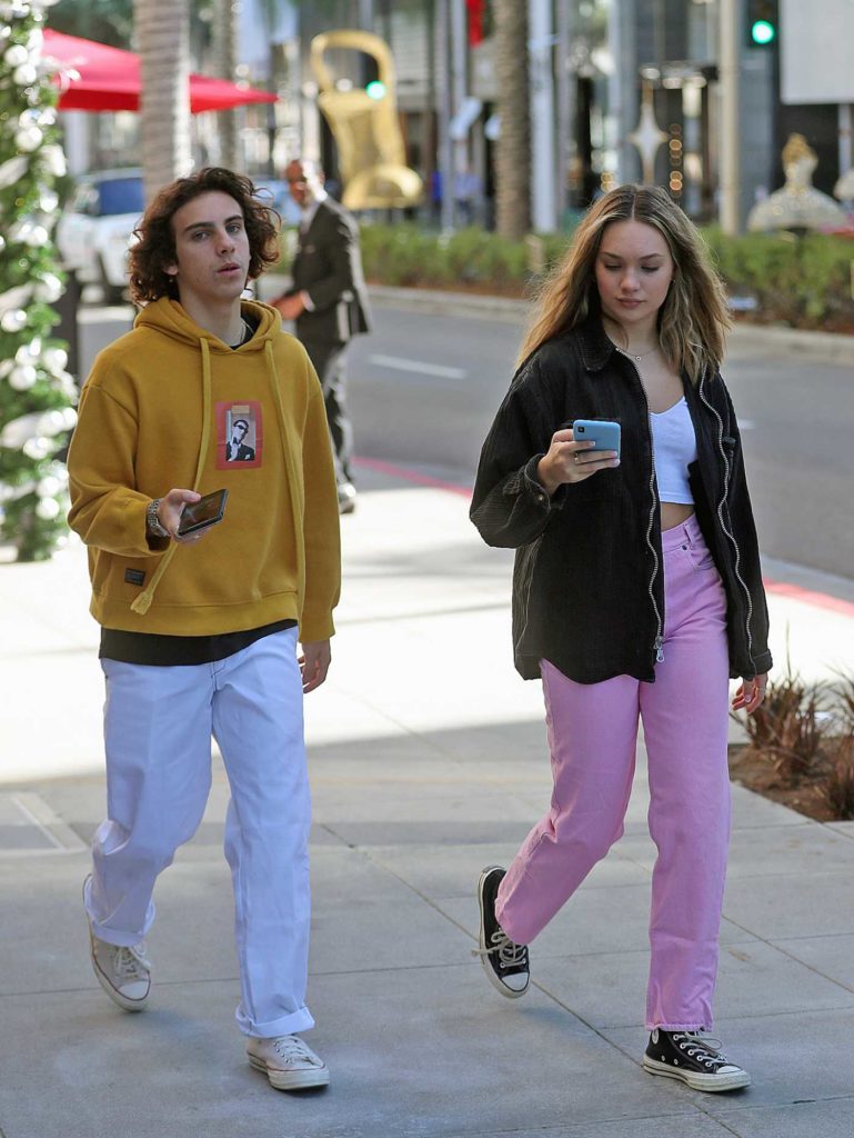 Maddie Ziegler in a Pink Pants